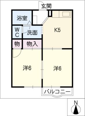 ダブル・クルーＣの間取り