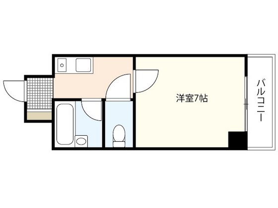 【広島市西区井口のマンションの間取り】