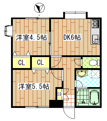 MTヒルズの間取り