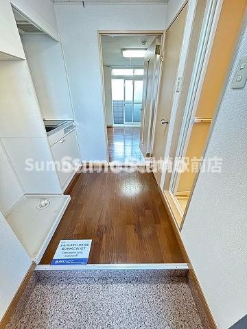 玄関　明るい玄関です