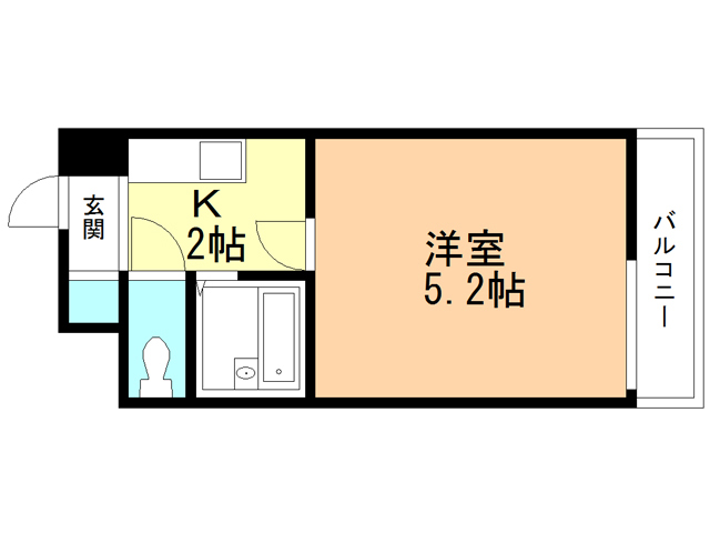 ロイヤルパーク若林の間取り