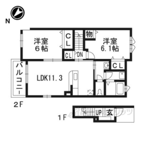 グランルシェの間取り