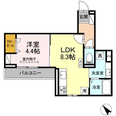 フォレスト中央林間の間取り