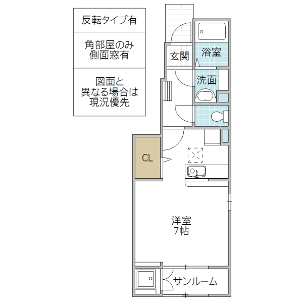 セレッソ松代の間取り