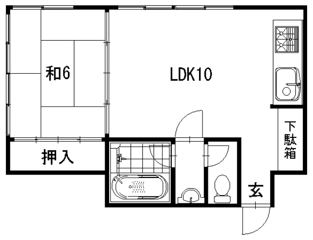 シティ成町の間取り