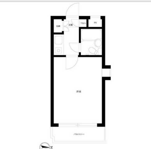 練馬区中村北のマンションの間取り