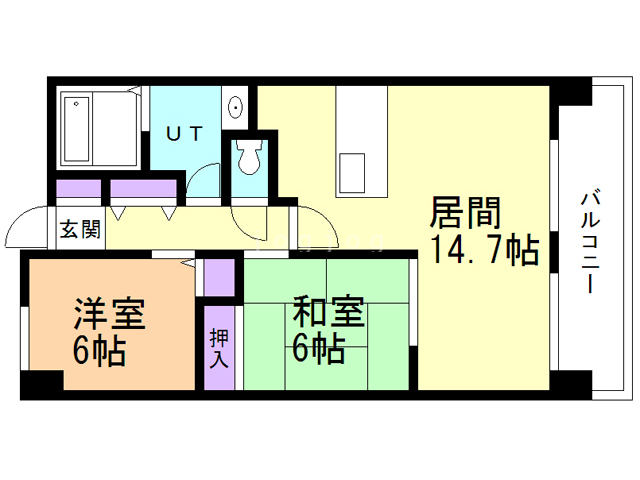 オルポワールの間取り