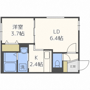 Ｆｅｒｉｅｎの間取り