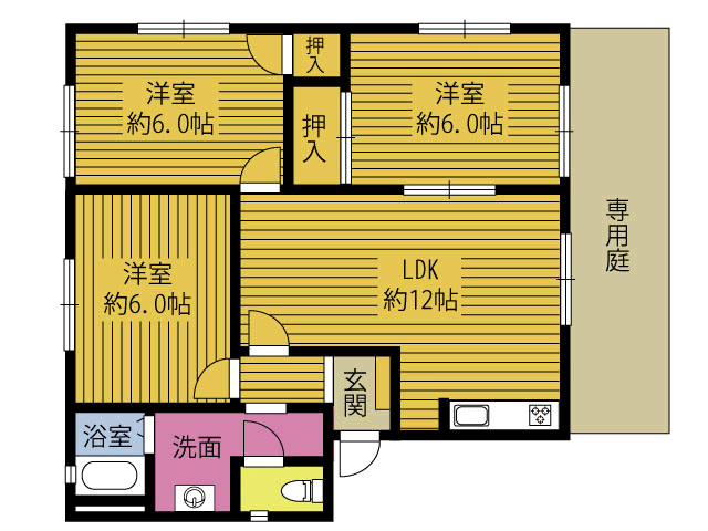 ドリームランド２の間取り