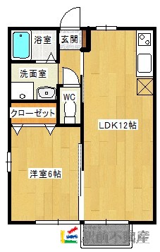 ハーベスト壱番館の間取り