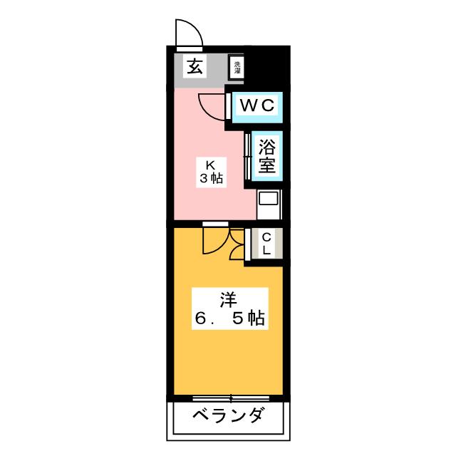 Ｔ－Ｒｏｏｍ栄の間取り