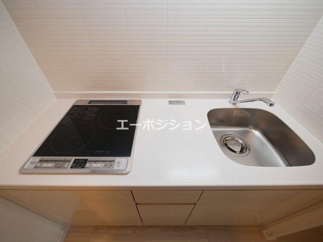 【S-RESIDENCE日本橋Qualieのキッチン】