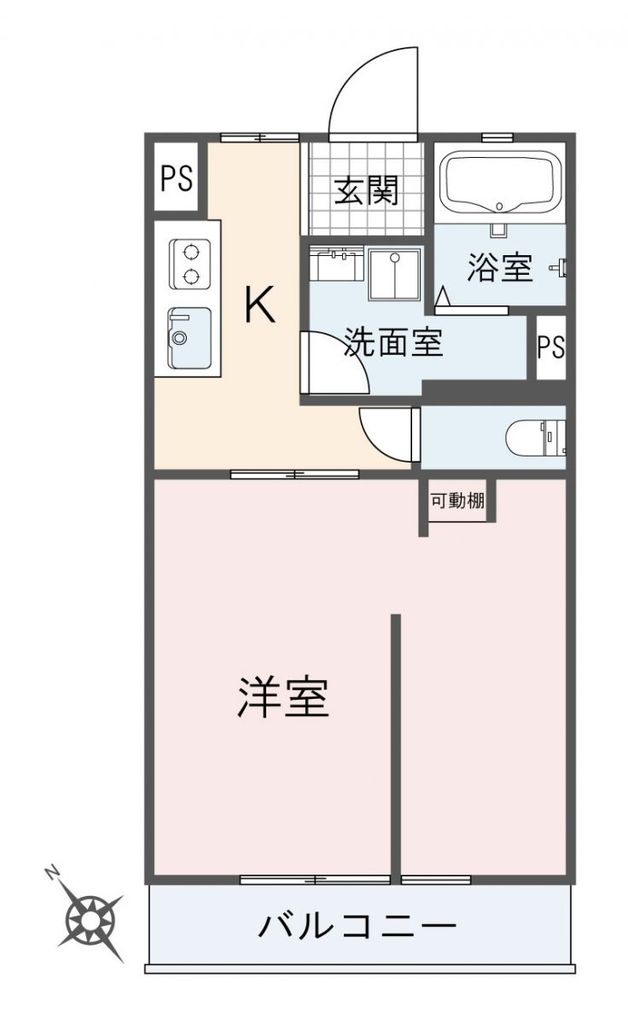 東横逗子シーサイドレジデンスの間取り