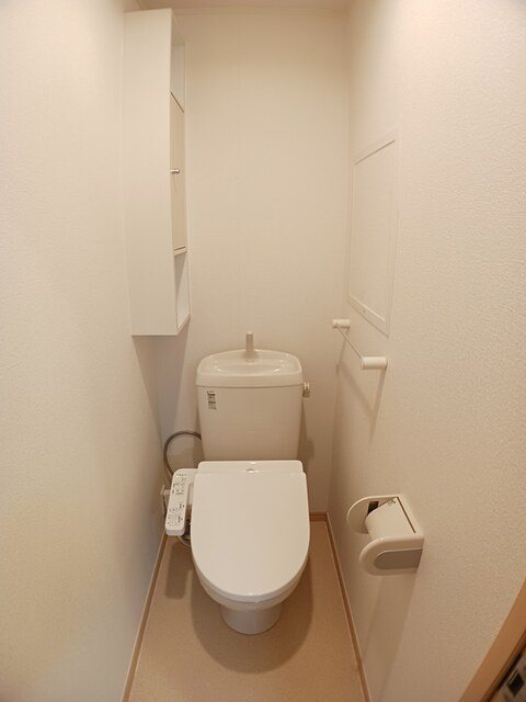 近江鉄道八日市線 八日市駅 徒歩12分 2階建 築17年のトイレ写真