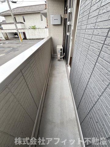 バルコニー　南東向き