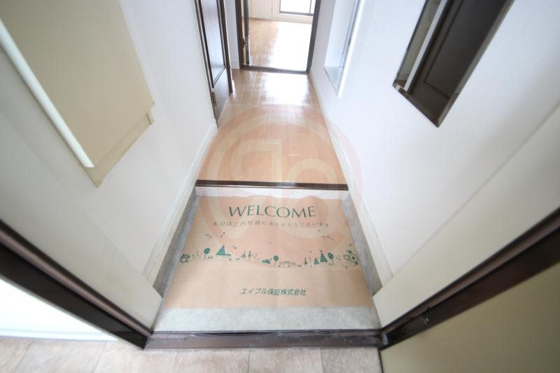 玄関　明るい玄関です