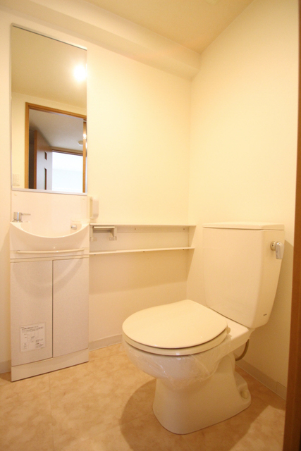 トイレ　※同号室の別階のお写真です