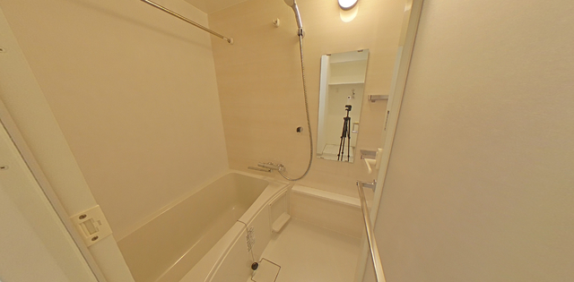 バス・シャワールーム　８０５号室の写真となります。