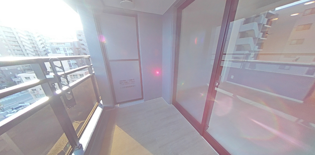 バルコニー　８０５号室の写真となります。