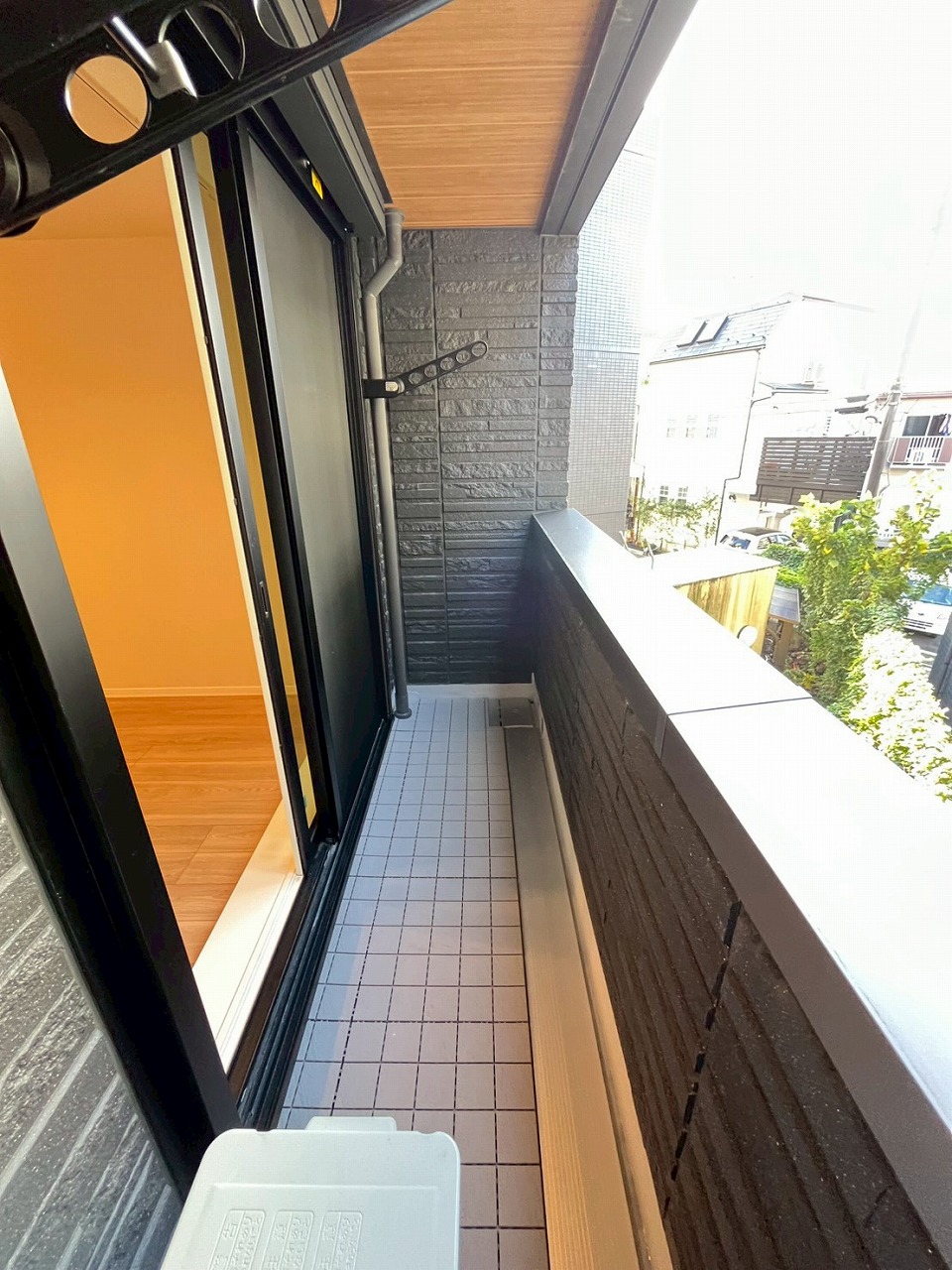 バルコニー　※同じ間取り別のお部屋の写真です。