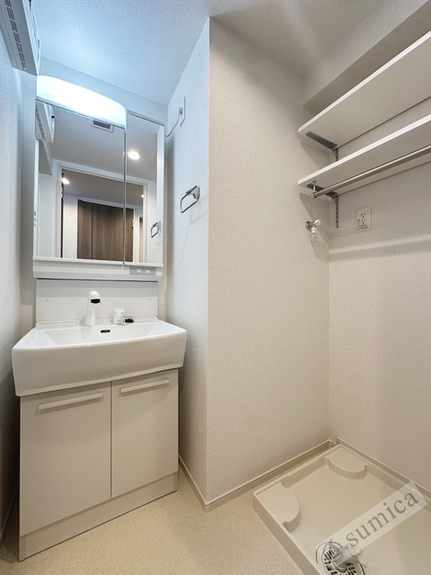 洗面設備　シャンプードレッサー・朝シャンはこちらで♪♪