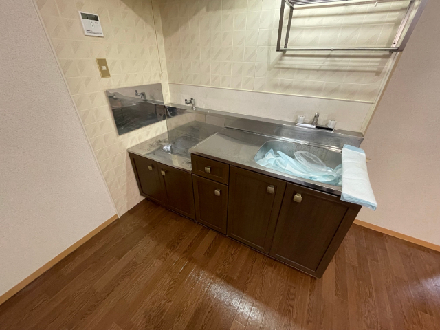 キッチン　まな板が置けるキッチン