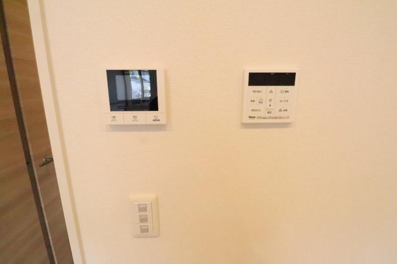 セキュリティ　モニターインターホン付き