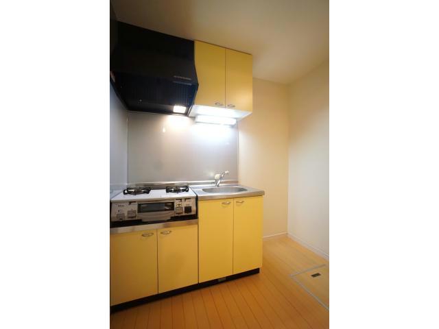 キッチン　2口ガスコンロ