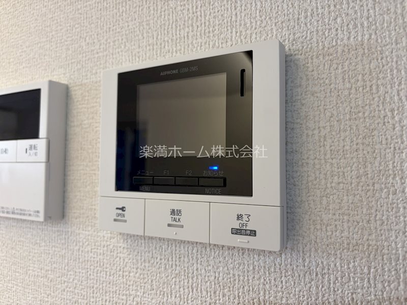 セキュリティ　モニターホンで安心♪