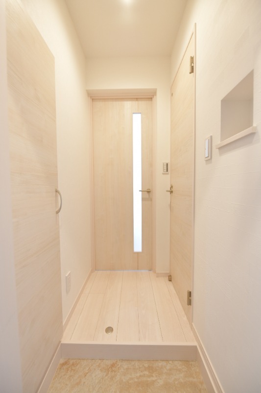 玄関　開放感のある玄関ですね