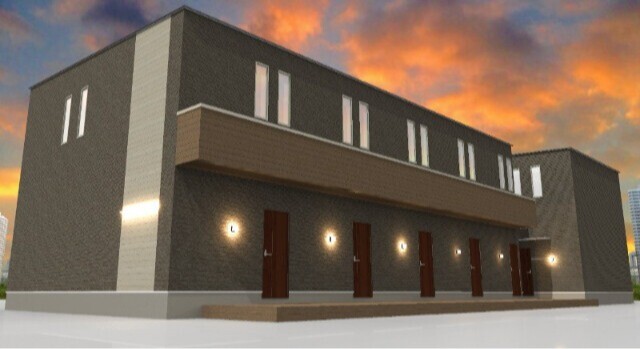 建物外観　最寄り駅徒歩圏内の人気デザイナーズアパートです♪