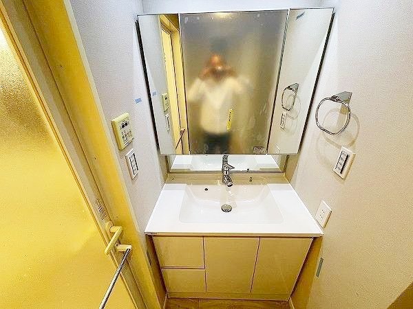 洗面設備　※別部屋の参考写真です。