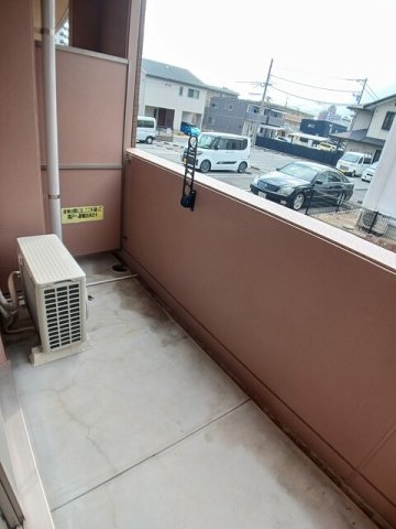 バルコニー　広々としたバルコニーです