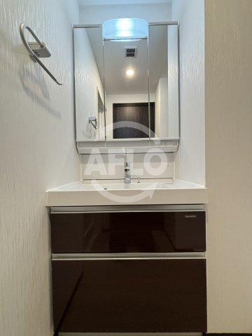 洗面設備　プレジオ天神橋ASIAN（プレジオ天神橋アジアン）　洗面所