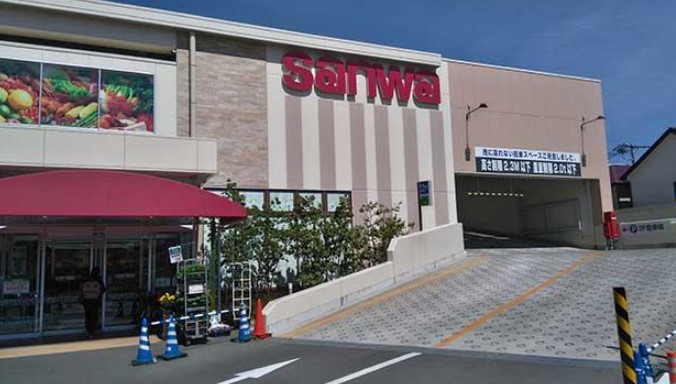 スーパー　スーパー三和 上鶴間店（スーパー）まで544m
