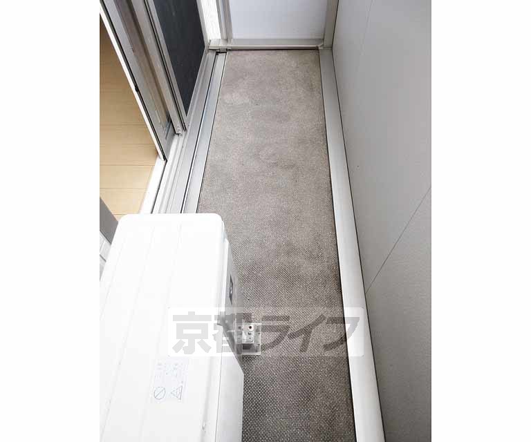 バルコニー　広いベランダです・