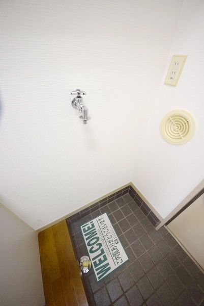 洗面設備　室内洗濯機置き場