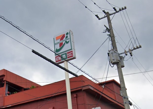 コンビニ　セブンイレブン 戸畑境川店（コンビニ）まで495m