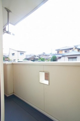 バルコニー　広々としたバルコニーです