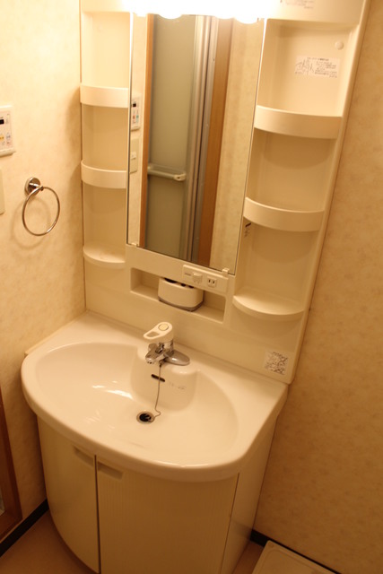 洗面設備　独立洗面台！