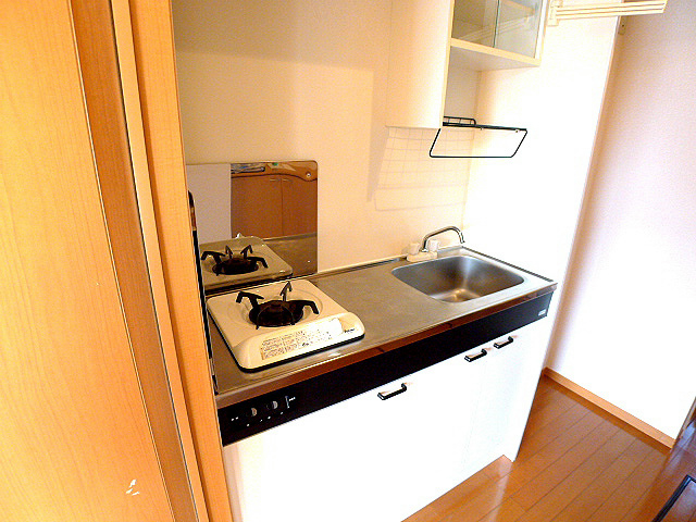 キッチン　１口ガスコンロ付