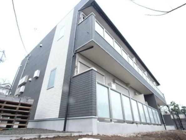 建物外観　都市ガス仕様の建物です