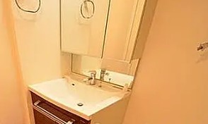 洗面設備　写真は同タイプ住居です。