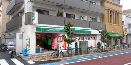 コンビニ　ローソンストア100台東清川二丁目店（コンビニ）まで169m