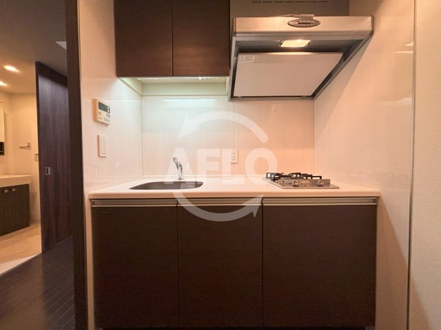 キッチン　パウゼ堺筋　2口ガスシステムキッチン