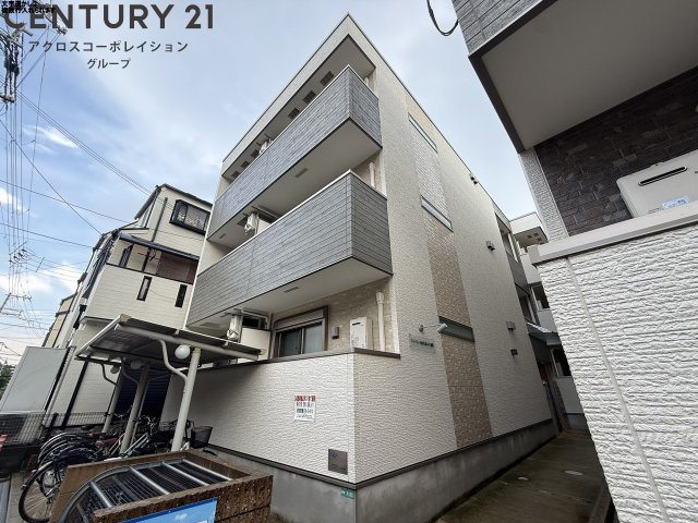 建物外観　オートロック、モニター付きインターホン完備☆