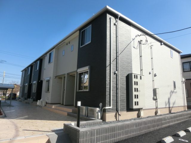 建物外観　経済的な都市ガス、ネット無料物件です。