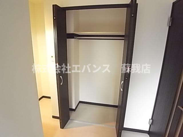 収納　大きなスペースがあり、収納には困りません