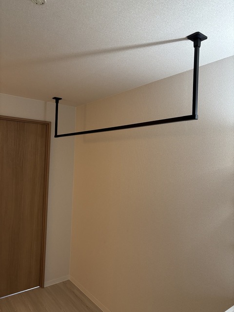 洗面設備　室内干し