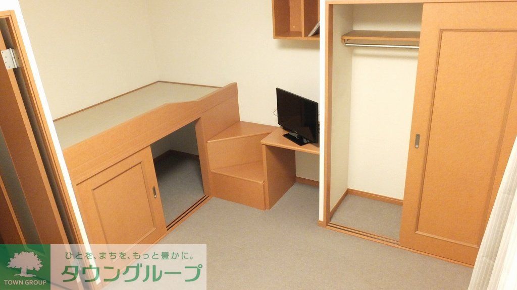 居室・リビング　家具家電付きの収納が多い物件です